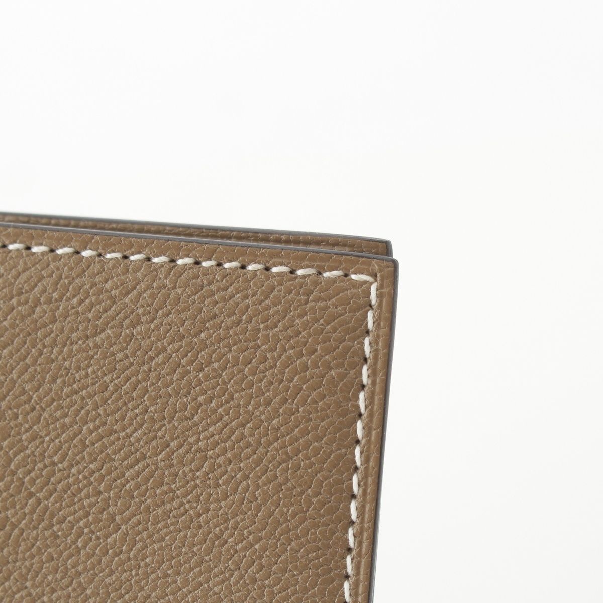 Hermes Agenda GM Chevre Notebook Cover Etoupe — view 6