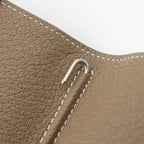 Hermes Agenda GM Chevre Notebook Cover Etoupe — view 7