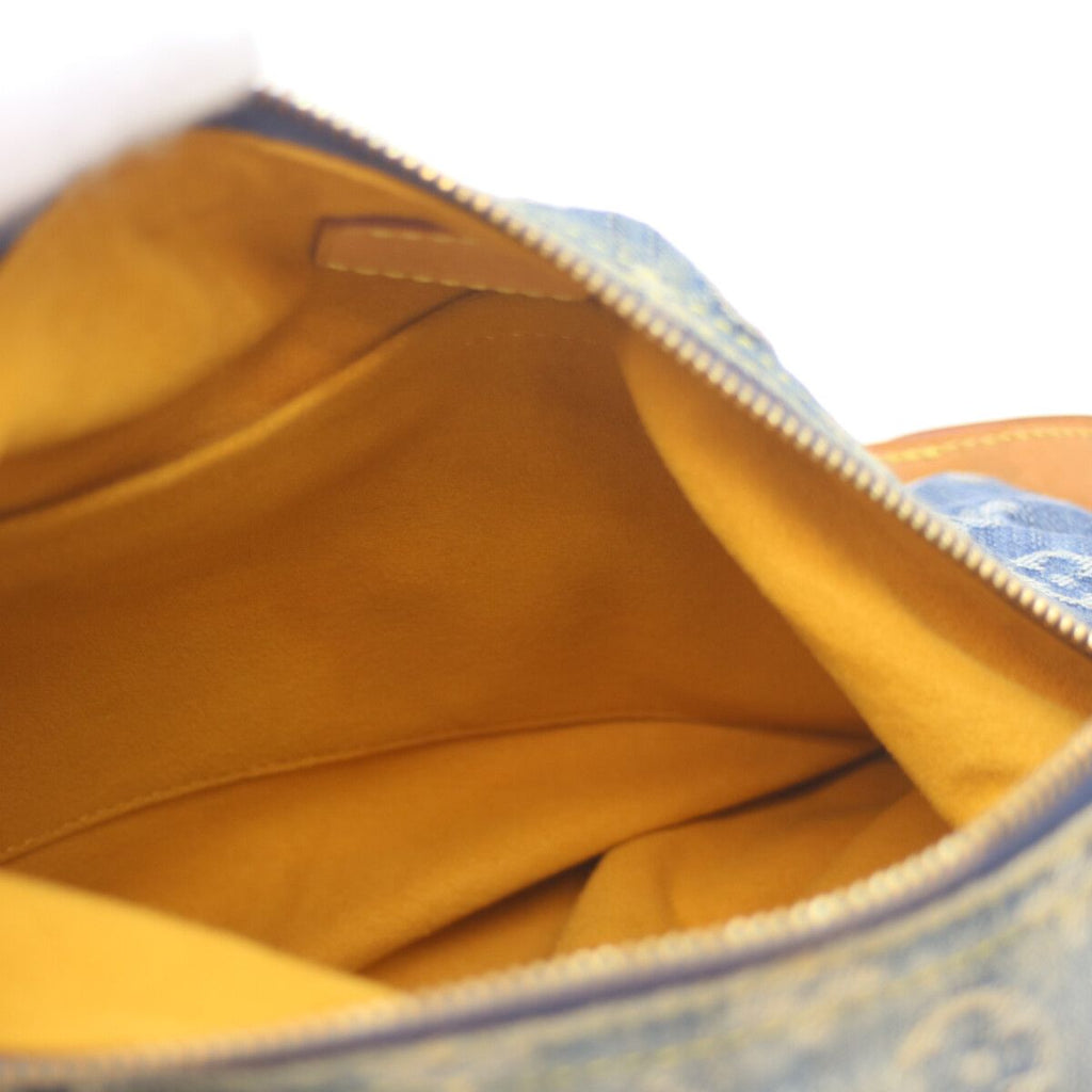 Louis Vuitton 06 Monogram Denim Baggy PM Long Strap — view 6