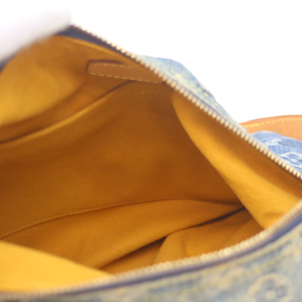 Louis Vuitton 06 Monogram Denim Baggy PM Long Strap — view 6