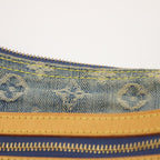 Louis Vuitton 06 Monogram Denim Baggy PM Long Strap — view 8