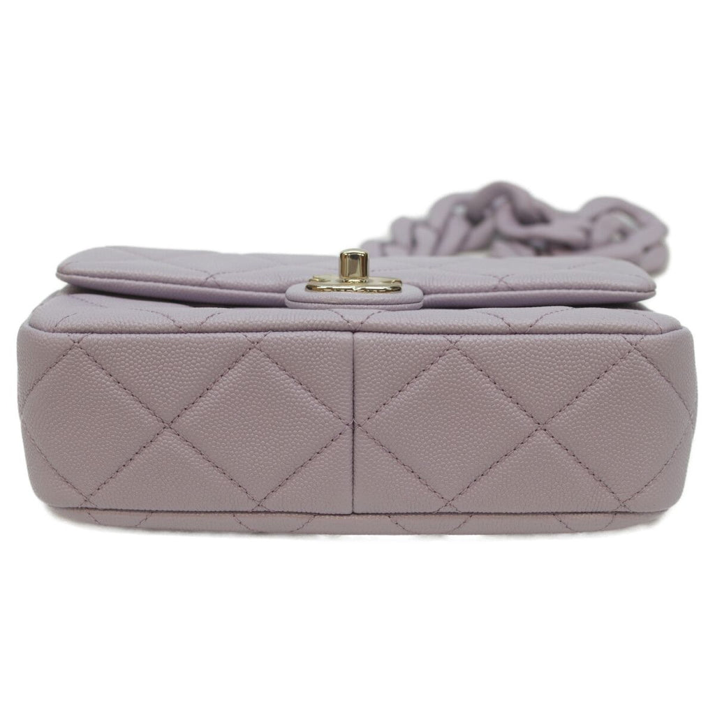 Chanel Lavender Caviar Shoulder — view 5