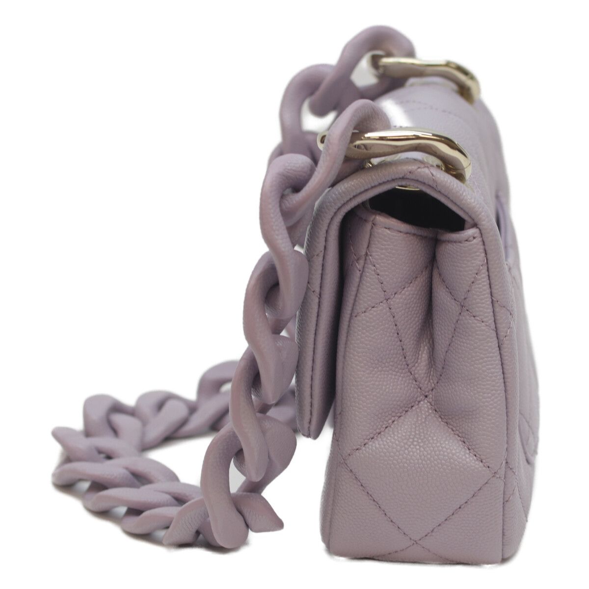 Chanel Lavender Caviar Shoulder — view 2