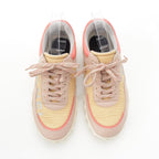 Chanel Low Cut CC Logo Sneakers Beige — view 2