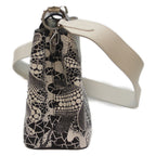 Louis Vuitton Yayoi Kusama Taurillon Psychedelic Flower Noir Blanc Capucines — view 4