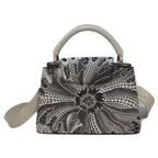 Louis Vuitton Yayoi Kusama Taurillon Psychedelic Flower Noir Blanc Capucines — view 3