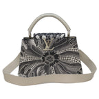 Louis Vuitton Yayoi Kusama Taurillon Psychedelic Flower Noir Blanc Capucines