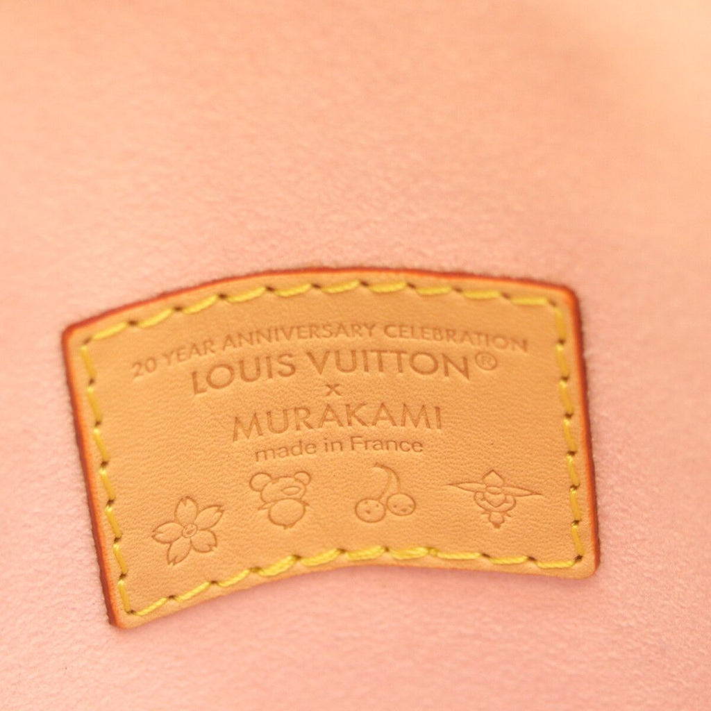 Louis Vuitton TM Takashi Murakami Monogram Cherry Blossom Nano Bucket — view 9