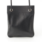 Hermes Aline Mini Swift Leather Shoulder Bag Noir Black — view 4