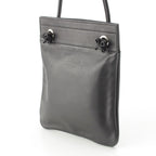 Hermes Aline Mini Swift Leather Shoulder Bag Noir Black — view 2
