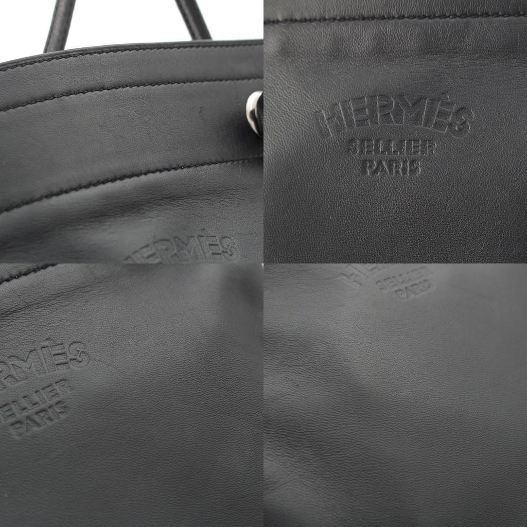 Hermes Aline Mini Swift Leather Shoulder Bag Noir Black — view 9