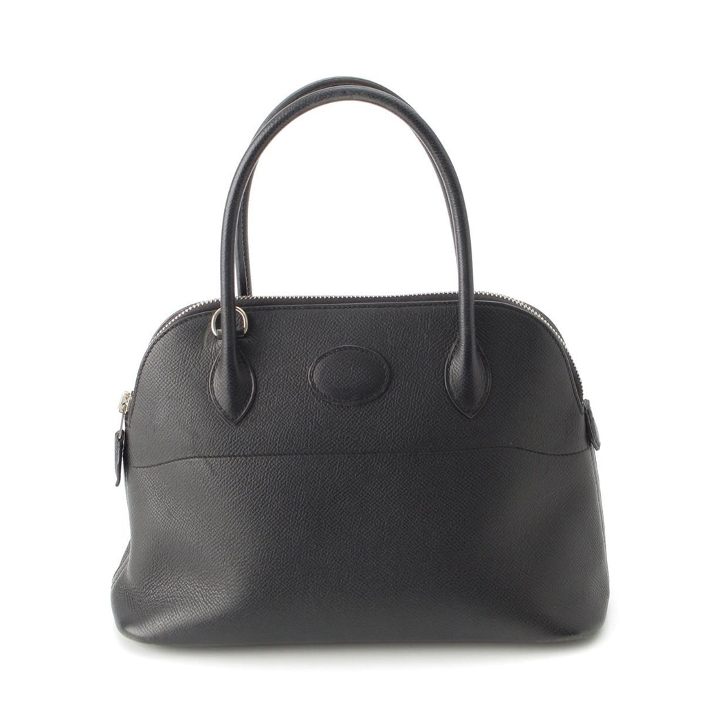 Hermes Bolide 27 Veau Epsom 2-Way Bag Noir Black
