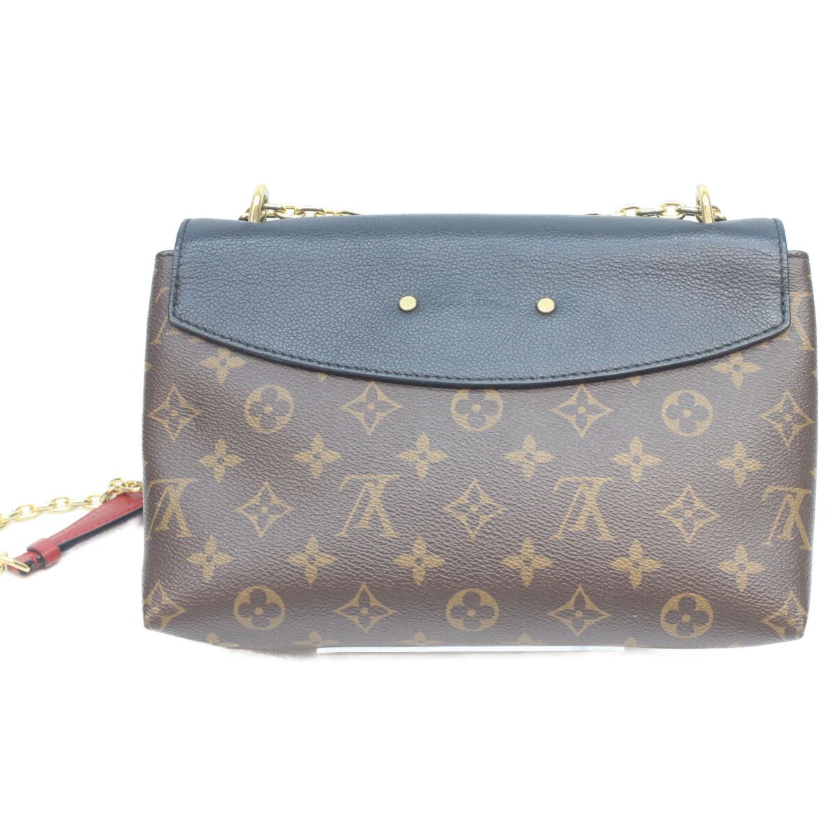 Louis Vuitton Monogram Taurillon Noir Saint Placide Shoulder — view 5