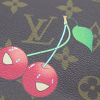 Louis Vuitton Monogram Cherry Pochette Handbag — view 6