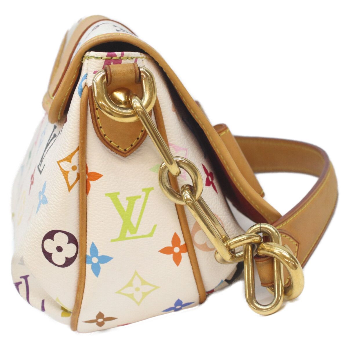 Louis Vuitton Monogram Multicolor Blanc Patty Shoulder — view 4