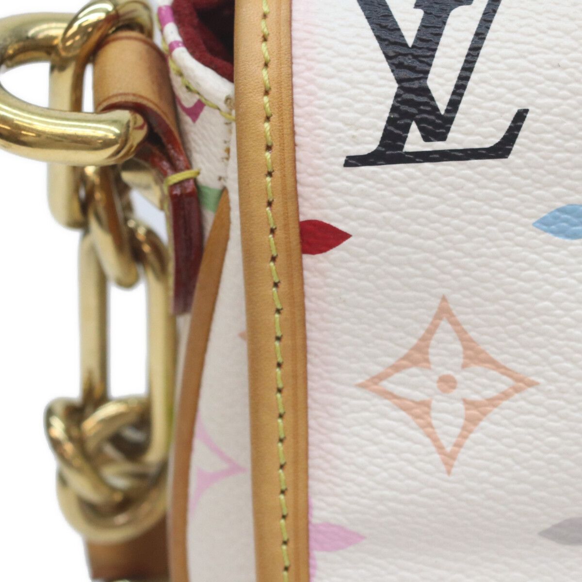 Louis Vuitton Monogram Multicolor Blanc Patty Shoulder — view 7