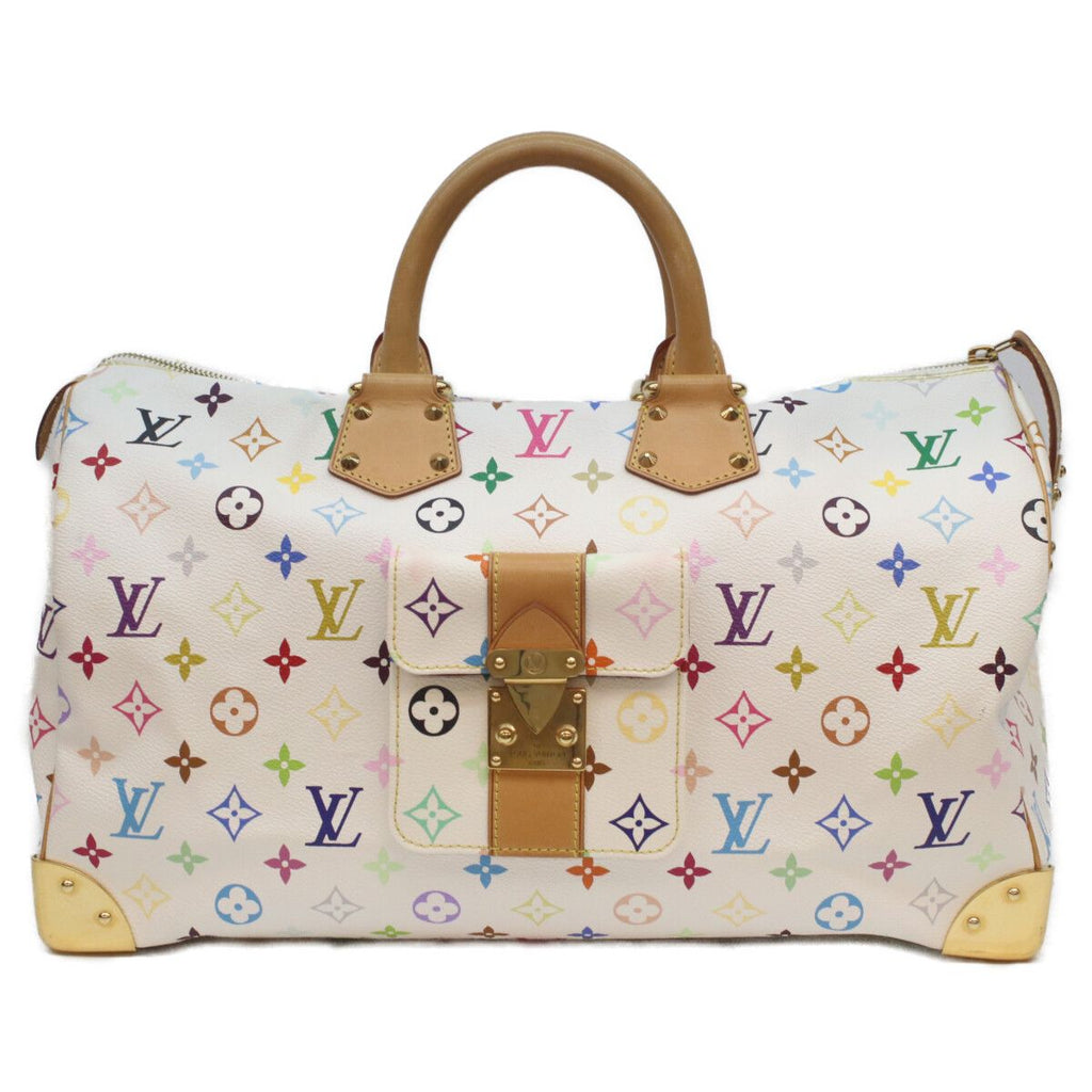 Louis Vuitton Monogram Multicolor Speedy 40 Handbag