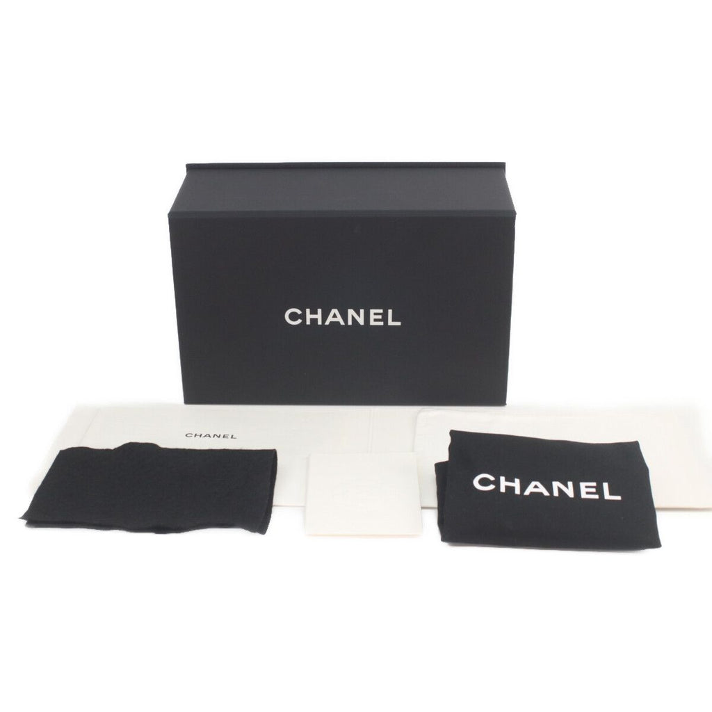 Chanel Black Vintage Calf Gold Quilted 2.55 Mini Chain Handbag — view 9