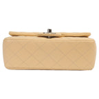 Chanel Beige Caviar Silver Mini Quilted 20 Shoulder — view 7