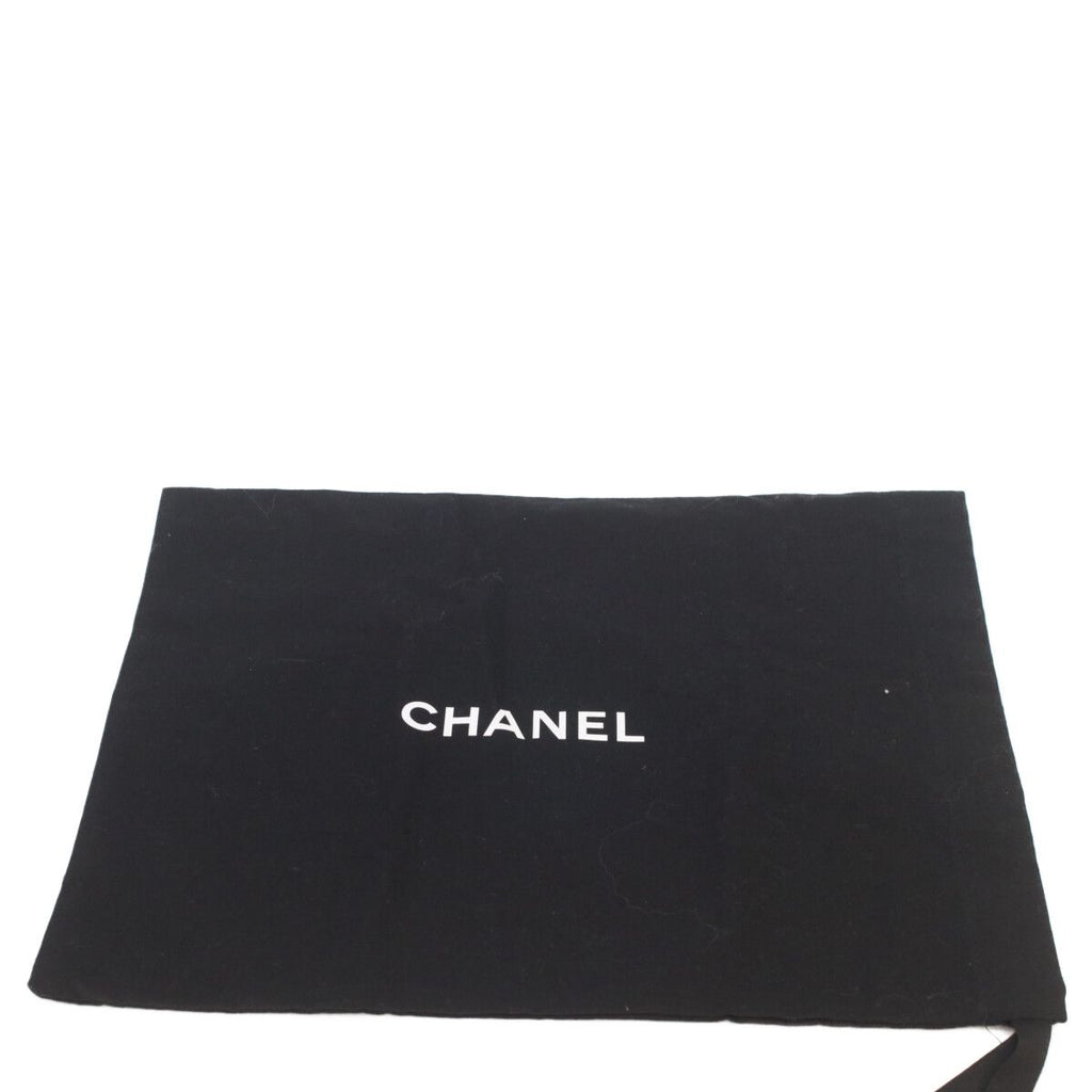 Chanel Indigo Denim Gold Single Flap Quilted Chain — view 8