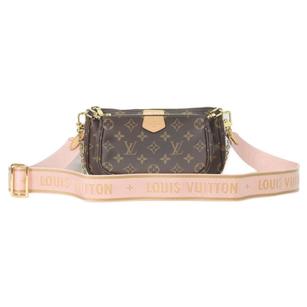 Louis Vuitton Rose Cles Monogram Multi Pochette Shoulder