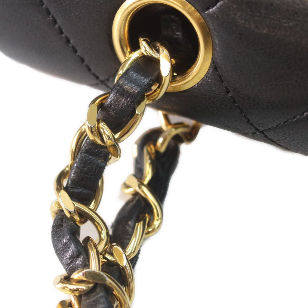 Chanel Black Lamb Gold Quilted 25 Shoulder — view 8