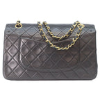Chanel Black Lamb Gold Quilted 25 Shoulder — view 3