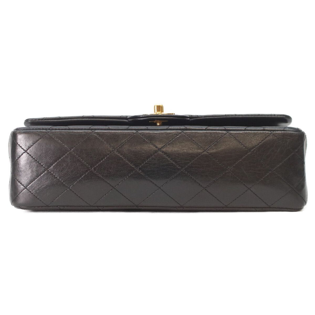 Chanel Black Lamb Gold Quilted 25 Shoulder — view 5