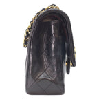 Chanel Black Lamb Gold Quilted 25 Shoulder — view 4