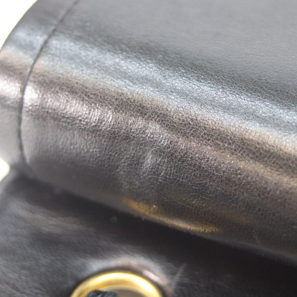 Chanel Black Lamb Gold Quilted 25 Shoulder — view 9