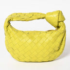 Bottega Veneta Mini Jodie Handbag Intrecciato Yellow Green — view 2