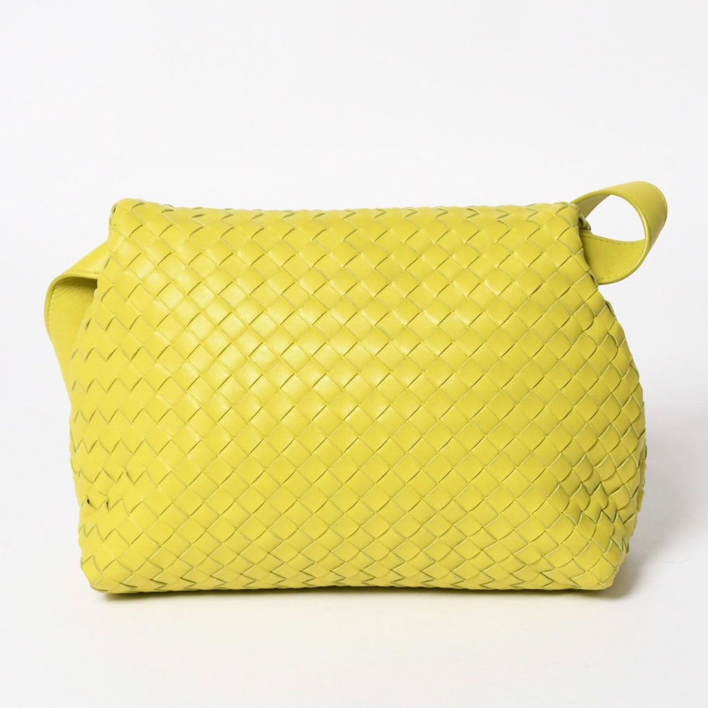Bottega Veneta the Fold the Shoulder Bag Intrecciato Green — view 2