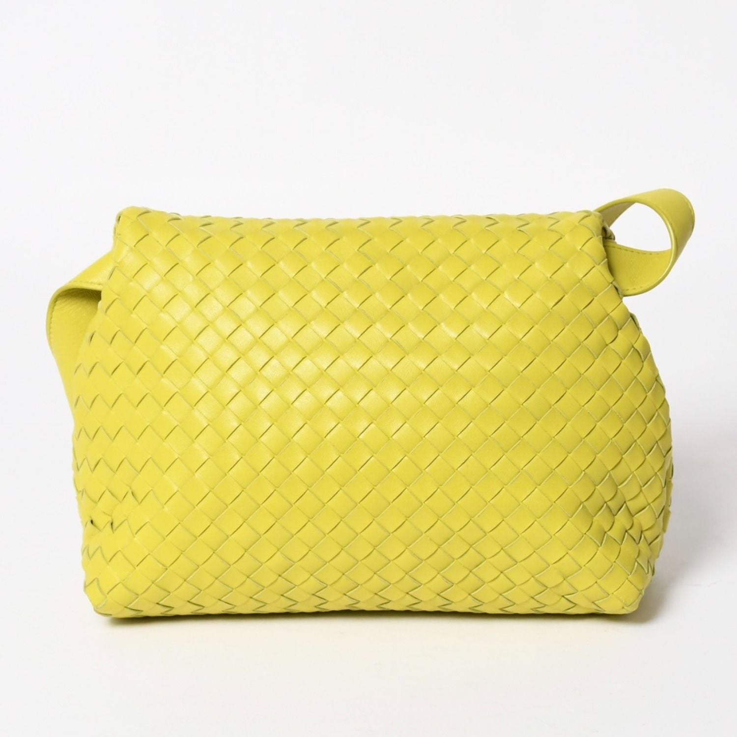 Bottega Veneta the Fold the Shoulder Bag Intrecciato Green — view 2