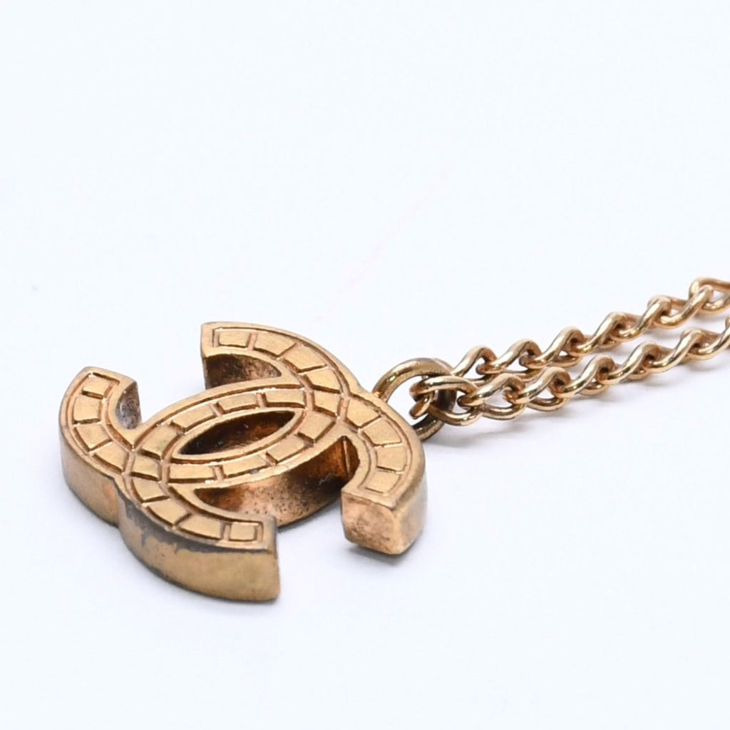 Chanel Necklace CC Logo 03 Gold — view 3