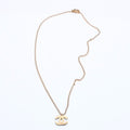 Chanel Necklace CC Logo 03 Gold