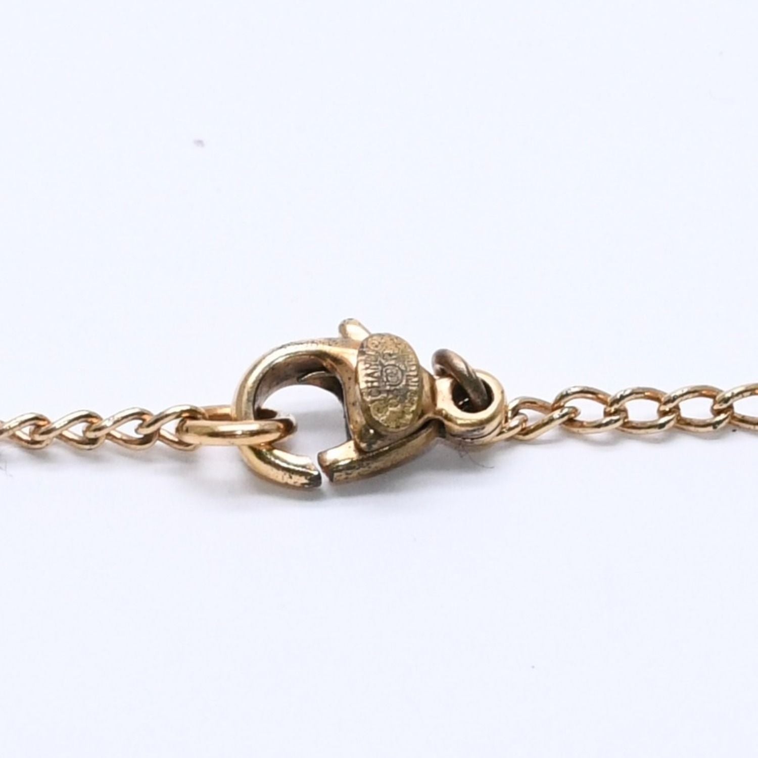 Chanel Necklace CC Logo 03 Gold — view 7