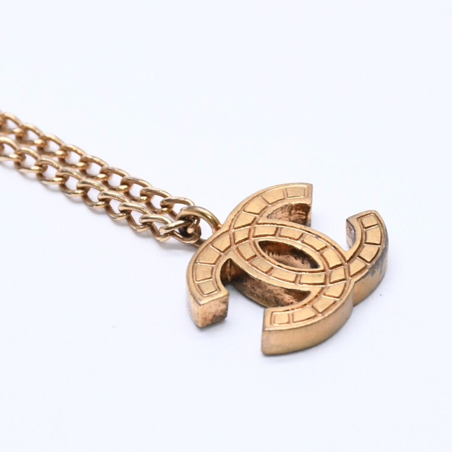 Chanel Necklace CC Logo 03 Gold — view 4