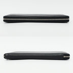 Hermes Ten Azap Wallet Black Silver Manufactured Around Chevre — view 3