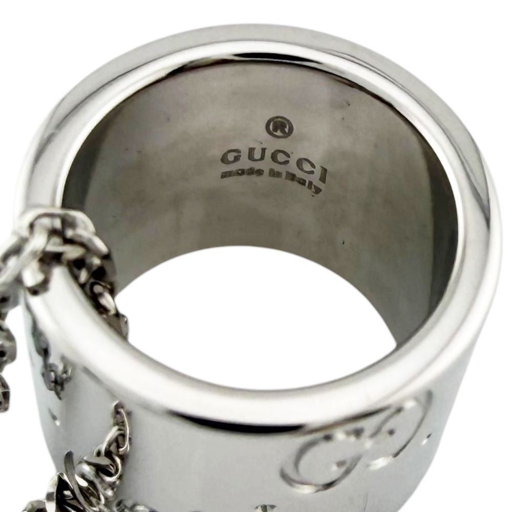 Gucci Icon Necklace 18k White Gold — view 4
