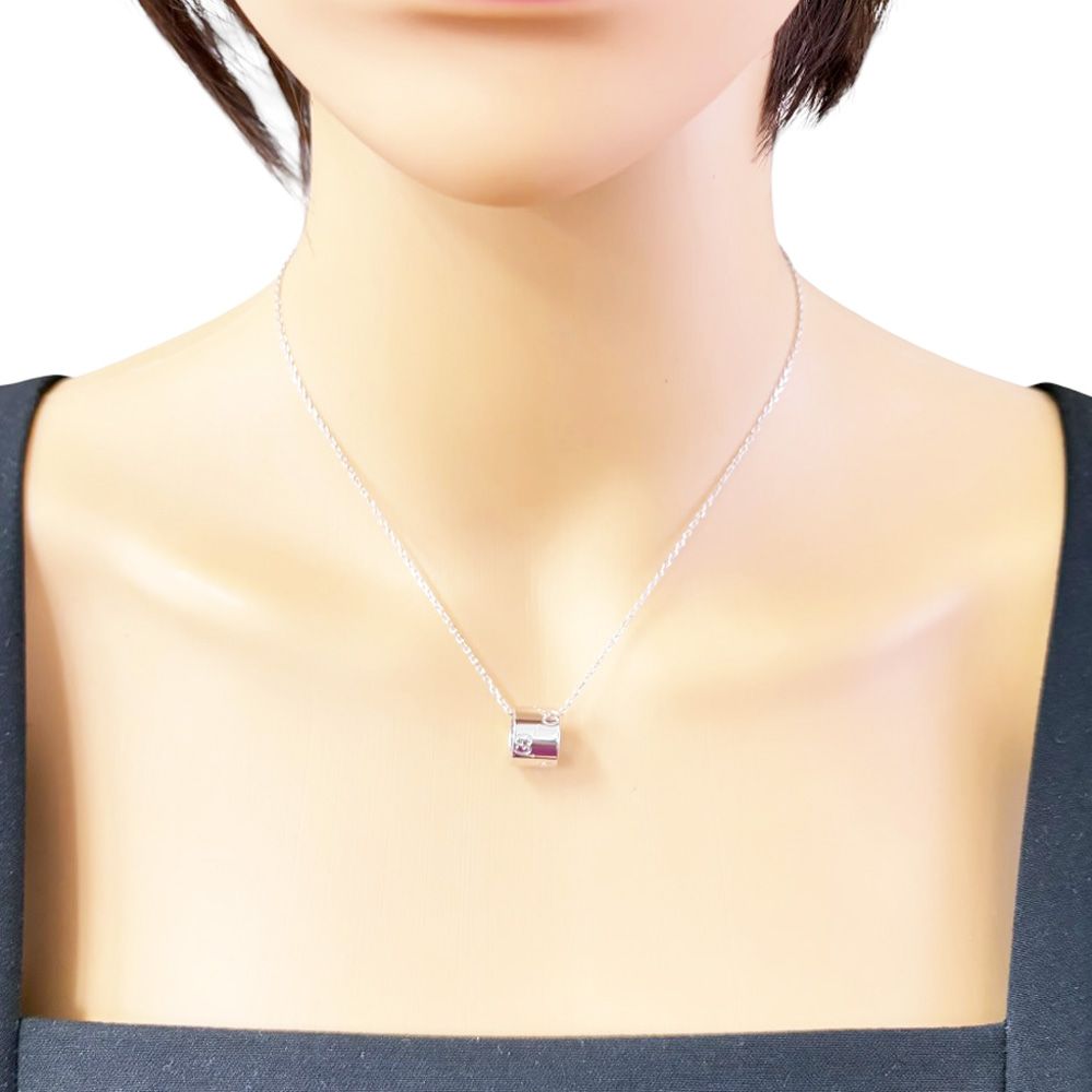 Gucci Icon Necklace 18k White Gold — view 2
