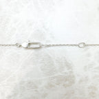 Gucci Trademark Butterfly & Heart Silver Necklace — view 5