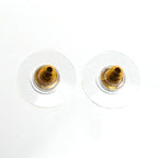 Chanel Metal CC Logo Rhinestone Faux Pearl Earrings — view 5