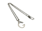Gucci Necklace Mark Pendant Silver