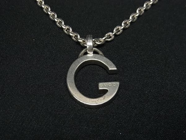 Gucci Necklace Mark Pendant Silver — view 2