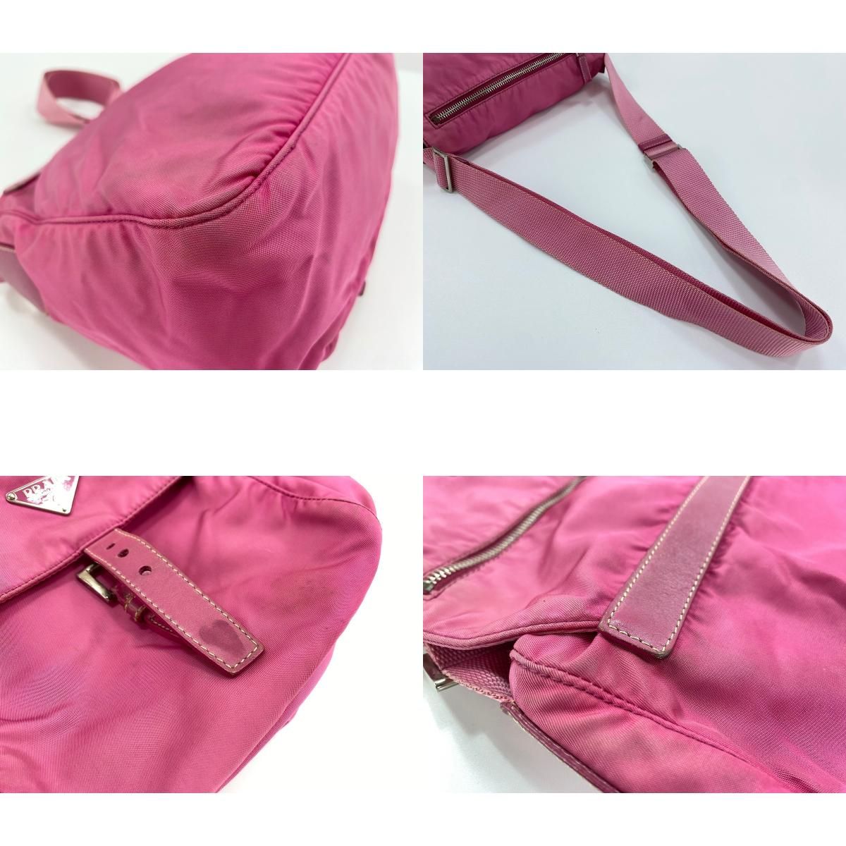 Prada Shoulder Bag Pink — view 8