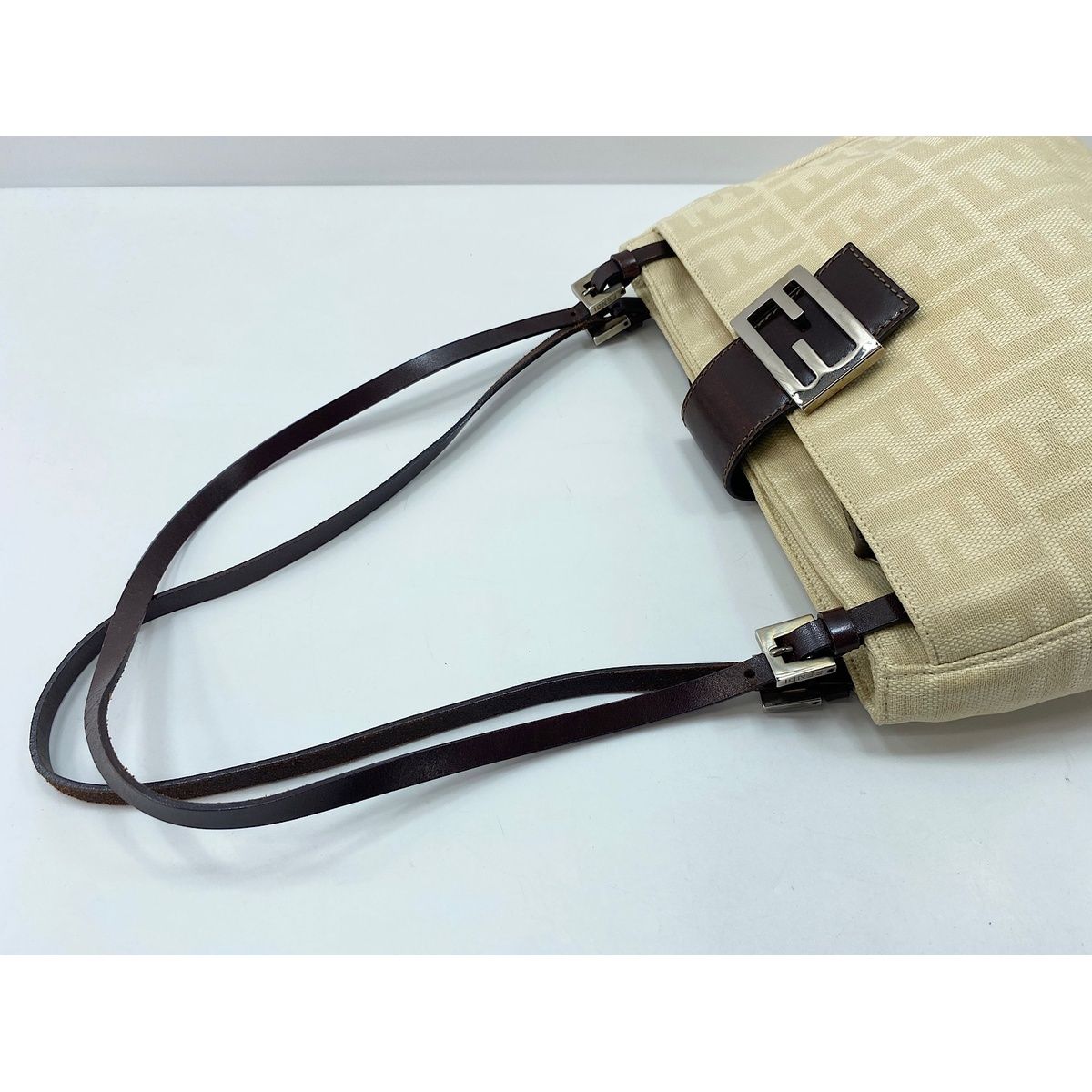 Fendi Handbag Beige — view 8