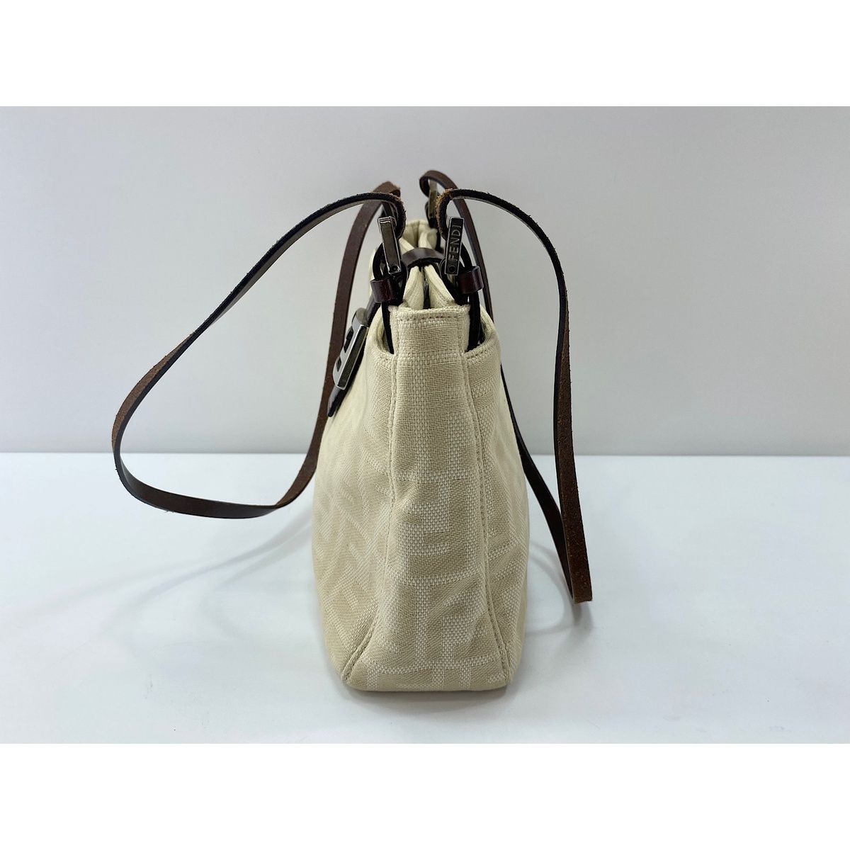 Fendi Handbag Beige — view 3