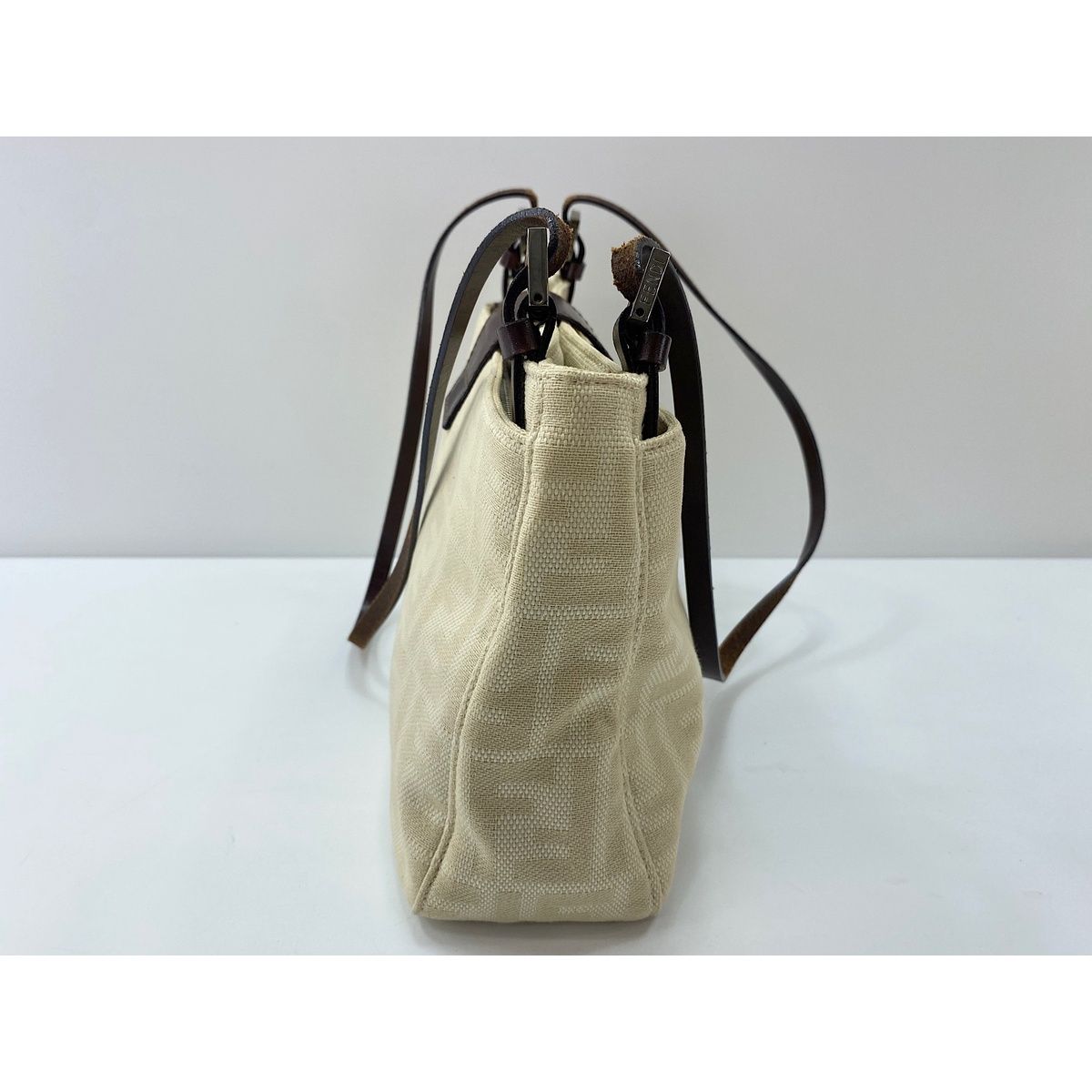 Fendi Handbag Beige — view 4