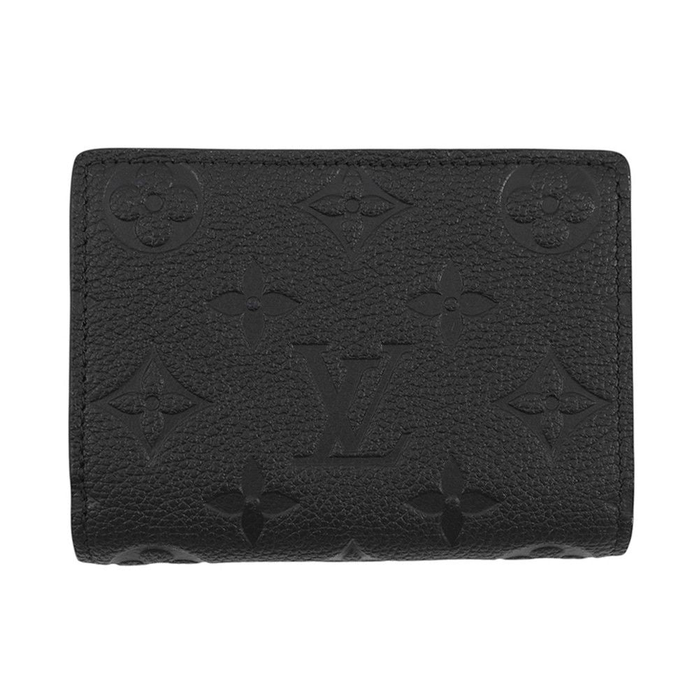 Louis Vuitton Bifold Wallet Monogram Empreinte Portefeuille Clair Black — view 3
