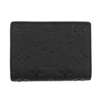 Louis Vuitton Bifold Wallet Monogram Empreinte Portefeuille Clair Black — view 3